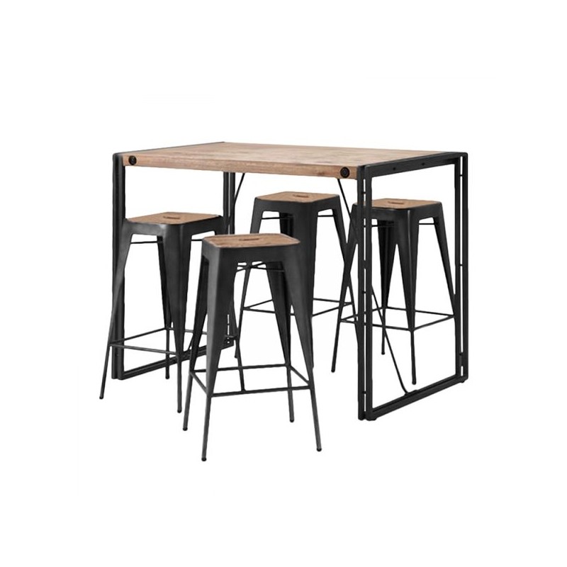 Table de bar style industriel - ATELIER