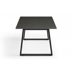 Table basse en céramique 120x60cm vintage grey - UNIK