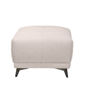 Pouf de canapé modulable à composer en tissu - écru - BORA