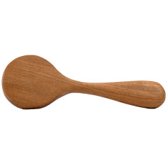 Brosse à cirer avec poignée en crin de vache et bois de teck - CODY