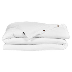 Housse de couette en gaze de coton 220 x 240 cm - blanc chantilly - GAIA