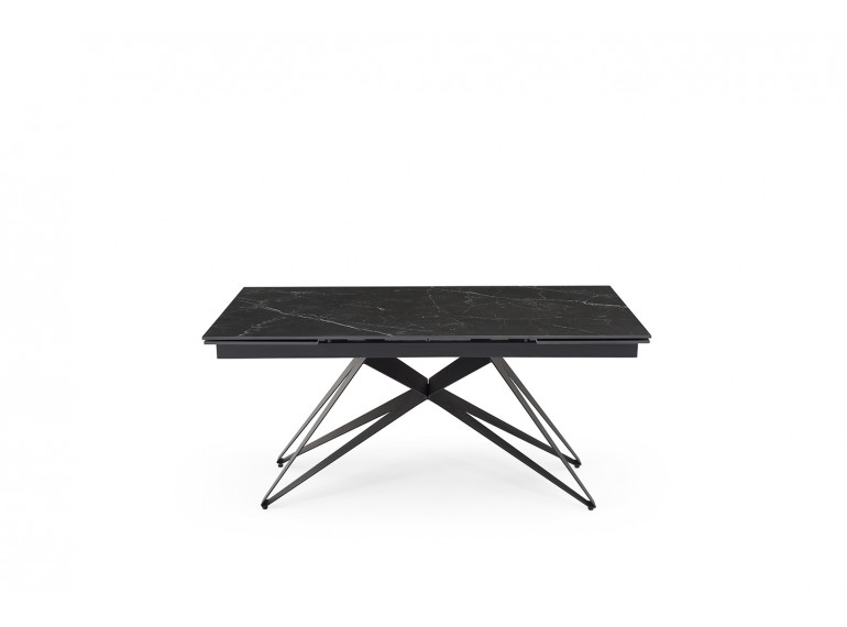 Table personalisable avec finition marbre noir :  naturellement connue pour son élégance et sa modernité, elle sera parfaite pour une décoration unique qui apportera du caractère à votre salon.
