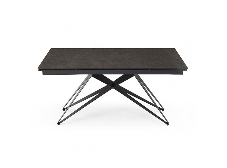Table personnalisable avec finition vintage Grey : moderne et élégante, cette finition apporte un aspect urbain très sophistiqué.