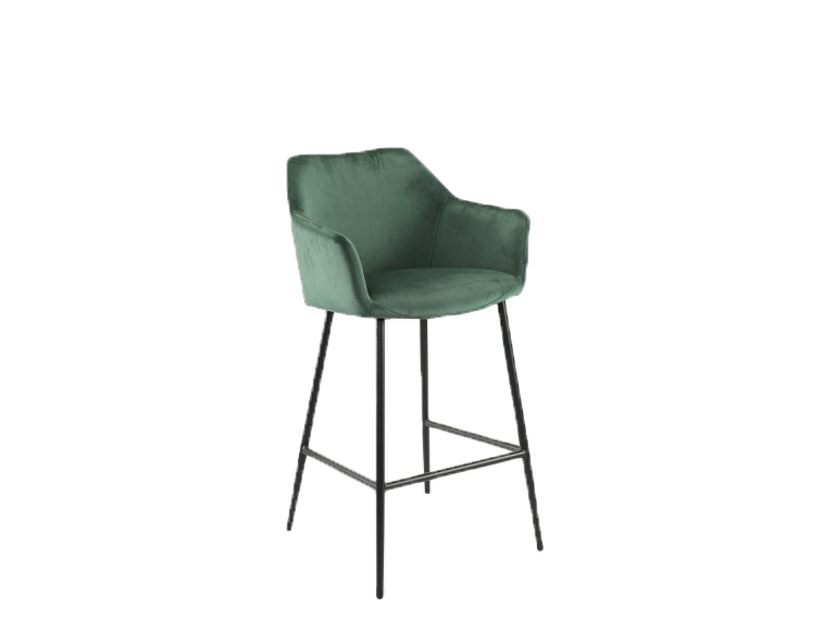 Couleurs tendances : KING : Laissez-vous tenter par notre chaise haute de bar verte KING. Robuste et stable, elle vous apportera un confort de qualité. Cette chaise haute ajoutera une touche de modernité à votre intérieur. 